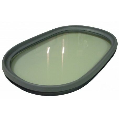 Hublot pour Va et Vient ou Service 350x550mm vitrage feuilleté 33/2 joint EPDM gris (vantail ép. 40 mm)