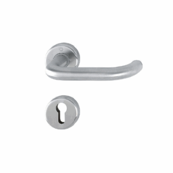 Jeu de 2 rosaces Inox pour cylindre CE