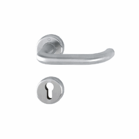 Jeu de 2 rosaces Inox pour cylindre CE