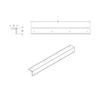 Cornière polyéthylène