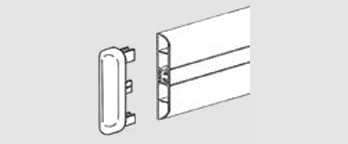 Embout pour lisse 120 mm