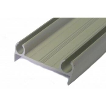 Profilé alu support de joint V&V pour porte épaisseur 40 mm