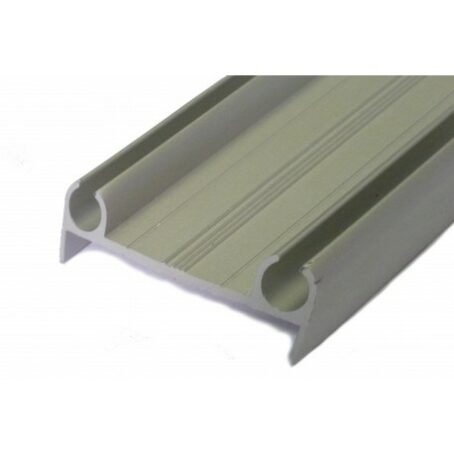 Profilé alu support de joint V&V pour porte épaisseur 40 mm