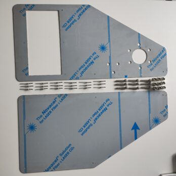 Kit Poignée de décollement intérieure inox 7530
