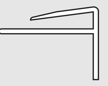Profilé d'angle externe